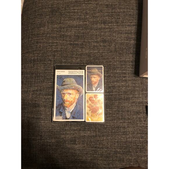 Bridge Cards and Pad Van Gogh Piatnik Vienna Made in Austria - Picture 1 of 2